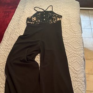Mind Code black sexy jumpsuit.